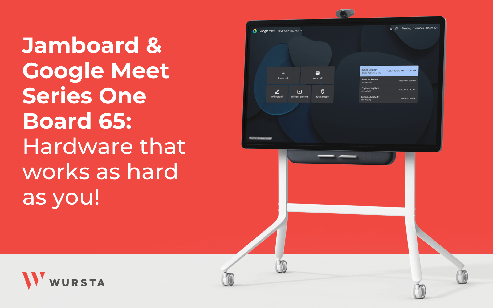 Jamboard & Google Meet Series One Board 65: Hardware that Works as Hard ...