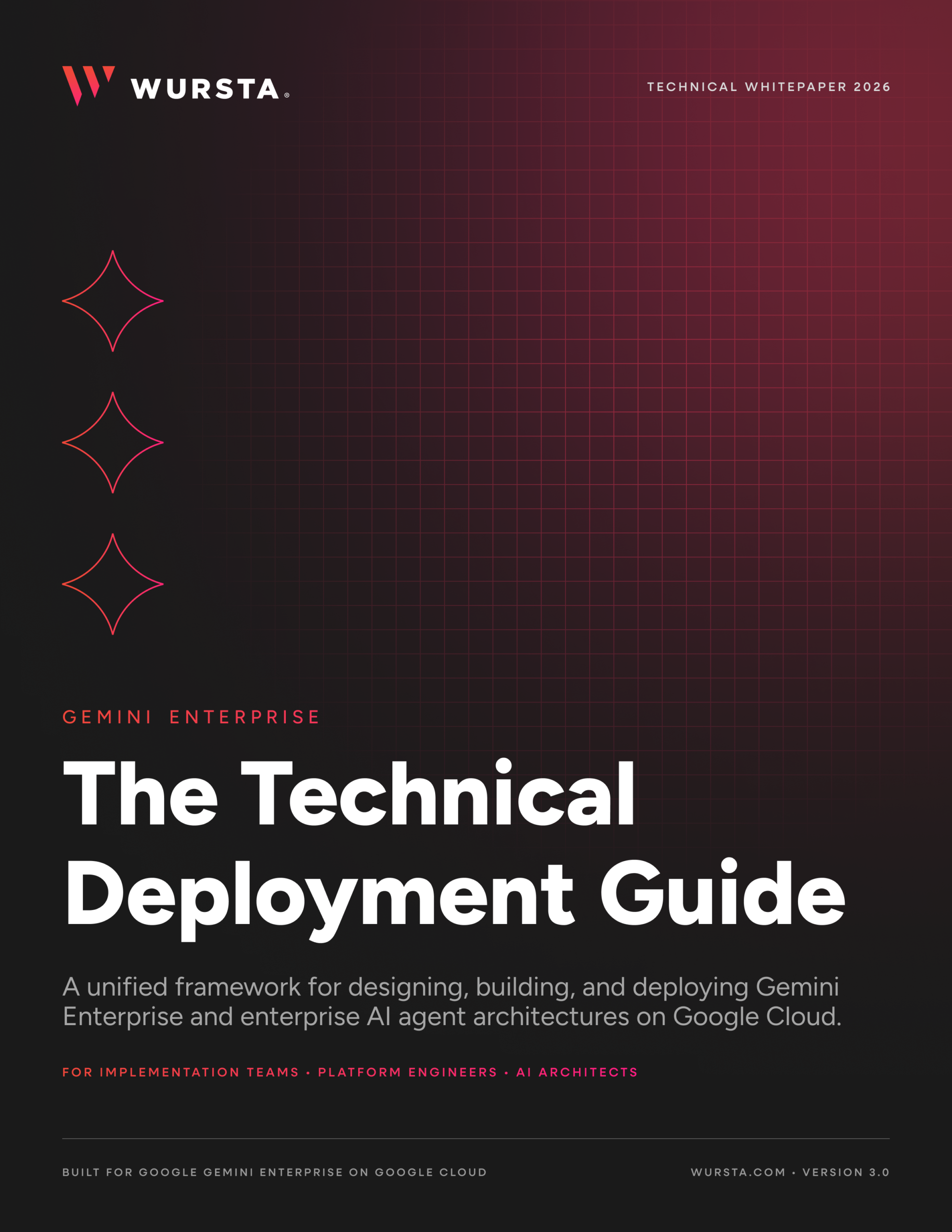 The Gemini Enterprise Technical Deployment Guide — cover